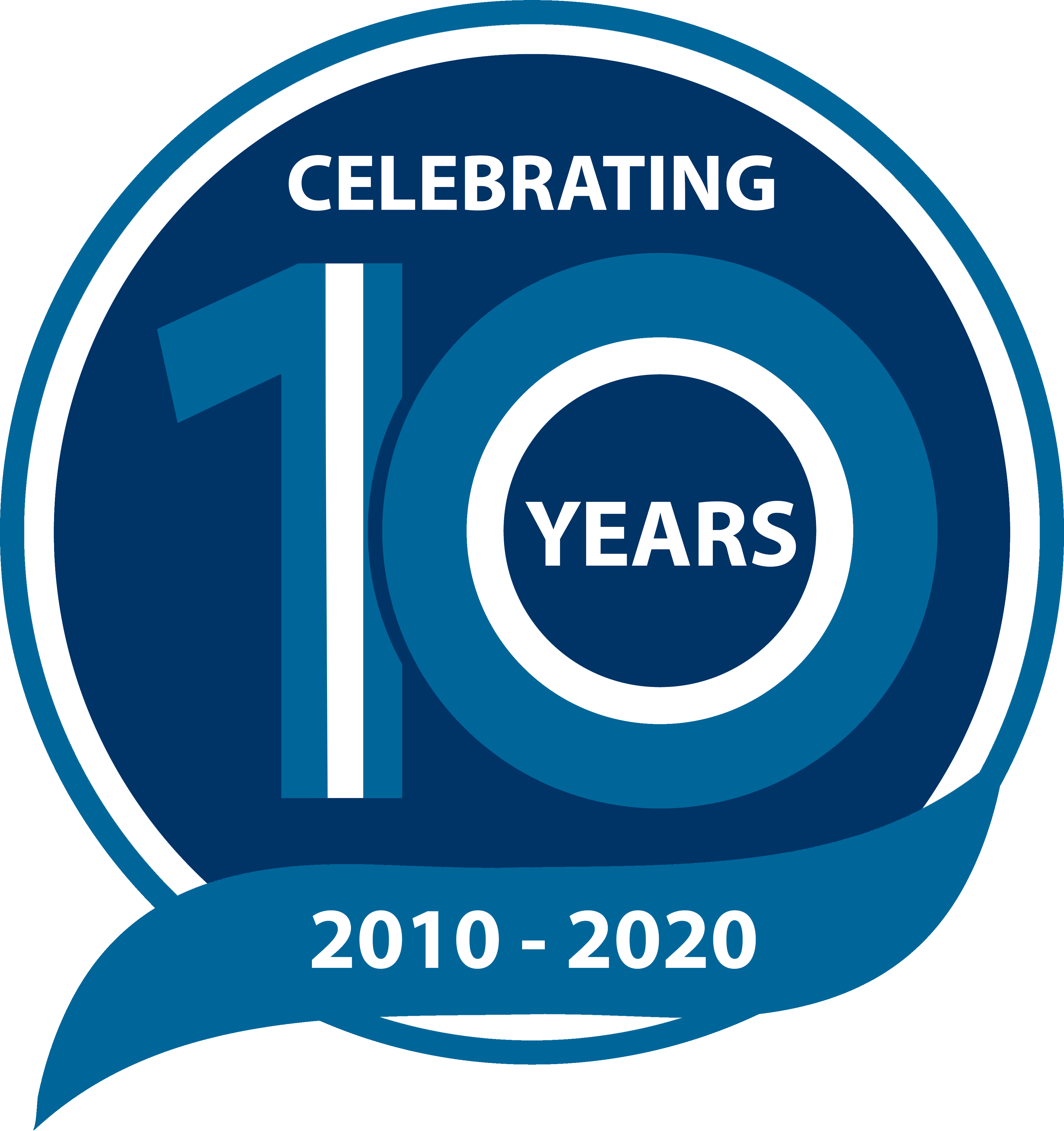 Celebrating 10 Years. 2010 - 2020